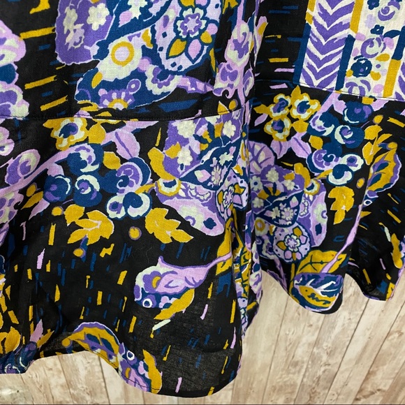 Free People Summer in Tulum Linen Blend Tunic - Picture 7 of 12